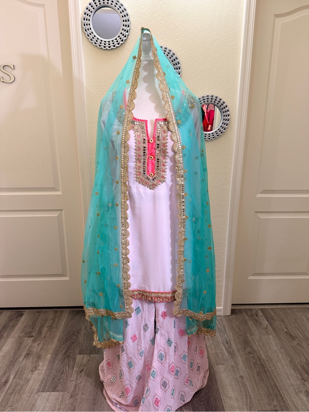 Indian Palazzo suit with Dupatta